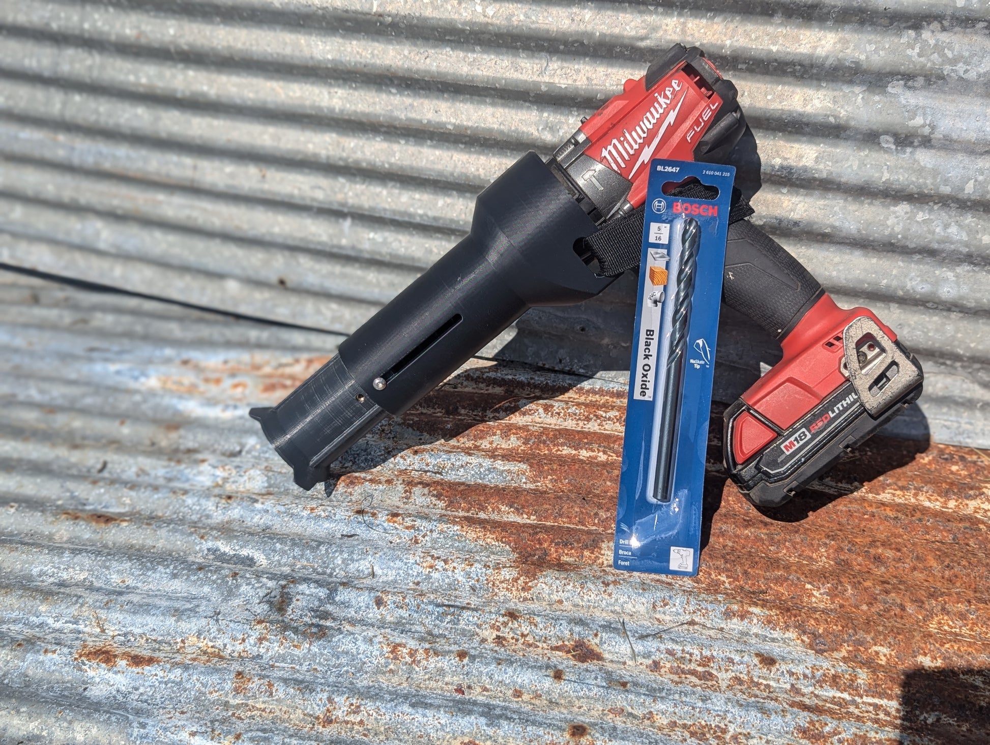 maple tap drill guide